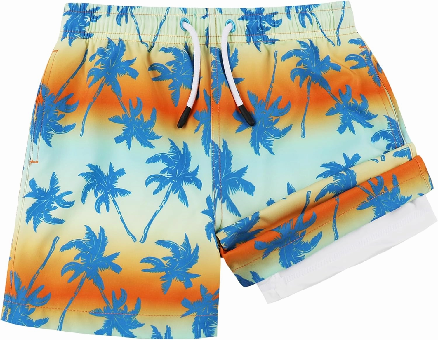 MILANKERR Toddler Boys Rash Guard Sets,Swim Trunks with Compression Liner,Swim Shirt Sets