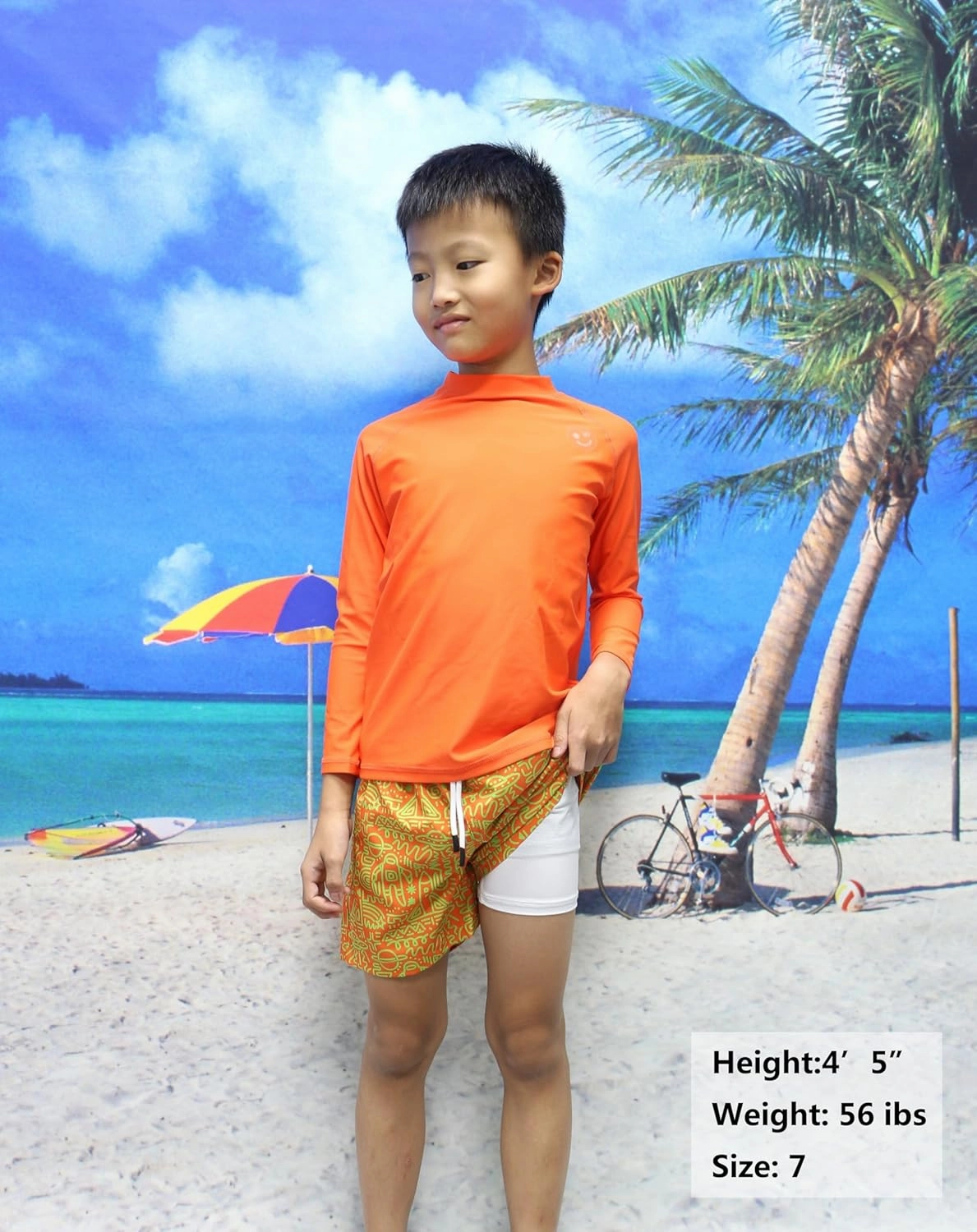 MILANKERR Toddler Boys Rash Guard Sets,Swim Trunks with Compression Liner UPF50 