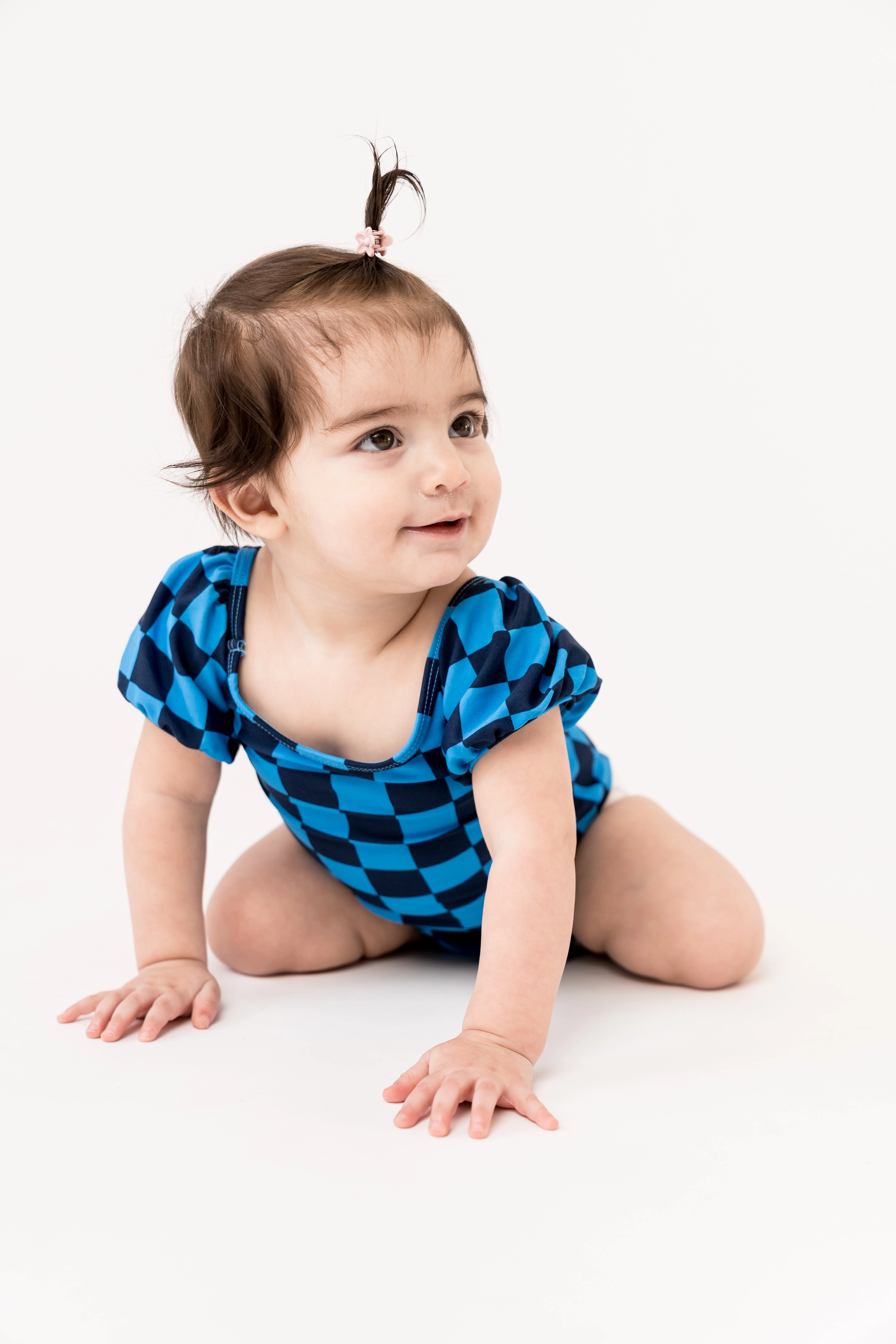 Mini Pura Vida One Piece | Blue Check
