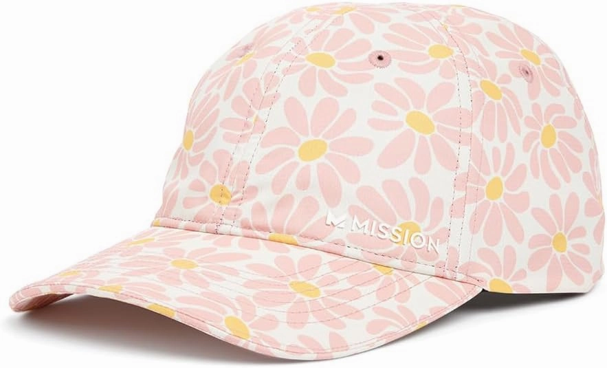 MISSION Cooling UPF Performance Hat - Unisex One Size Cap for Workouts, Golf & Running - Sweat & Water Activated Technology