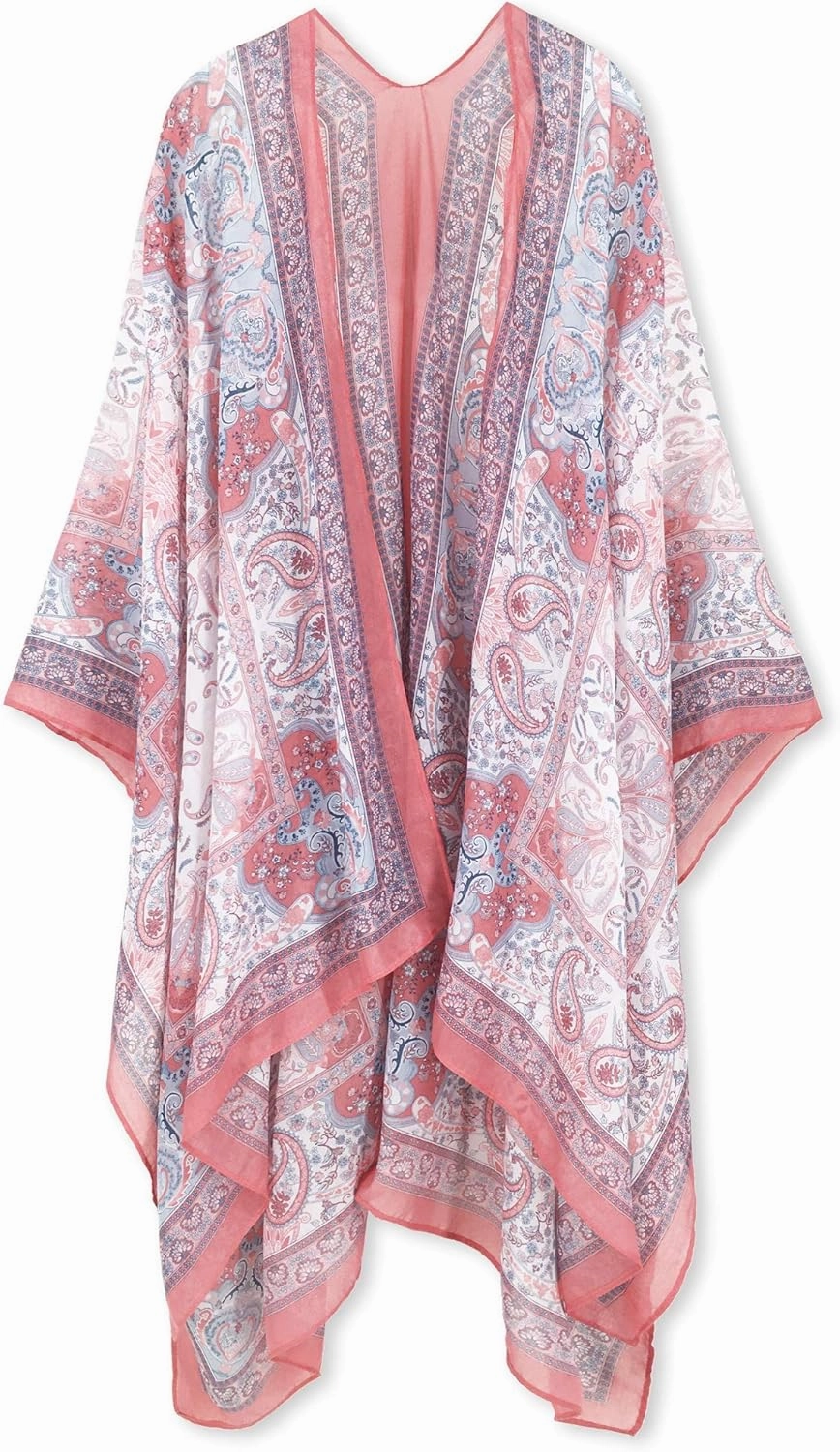 Moss Rose Women Summer Bikini Kimono Bathing Suit Cover Ups for Swimwear