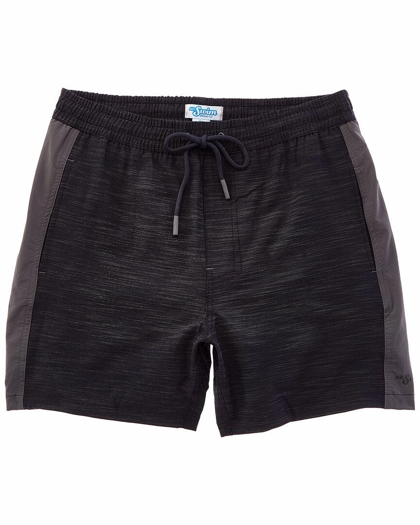 Mr.Swim Colorblocked Stretch Compression Swim Trunk