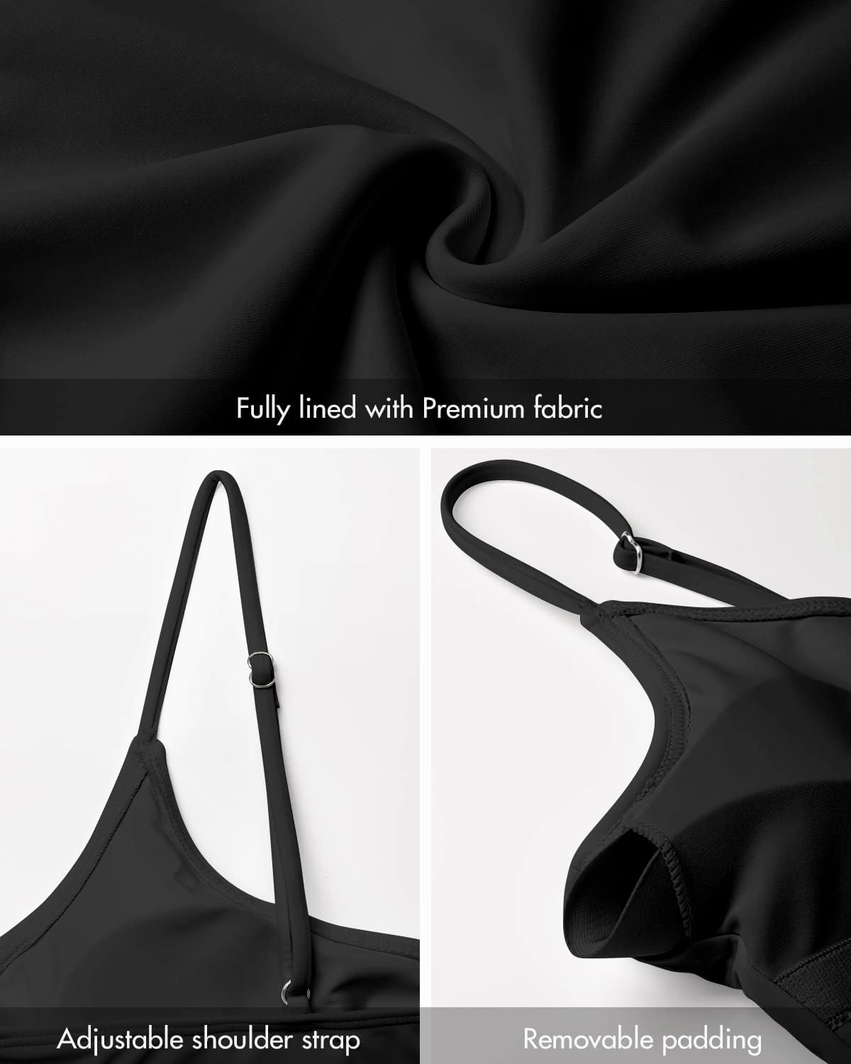 Narecte Sexy One Piece Bathing Suit for Women Tummy Control High Cut One Piece Swimsuit Womens Swim Suit