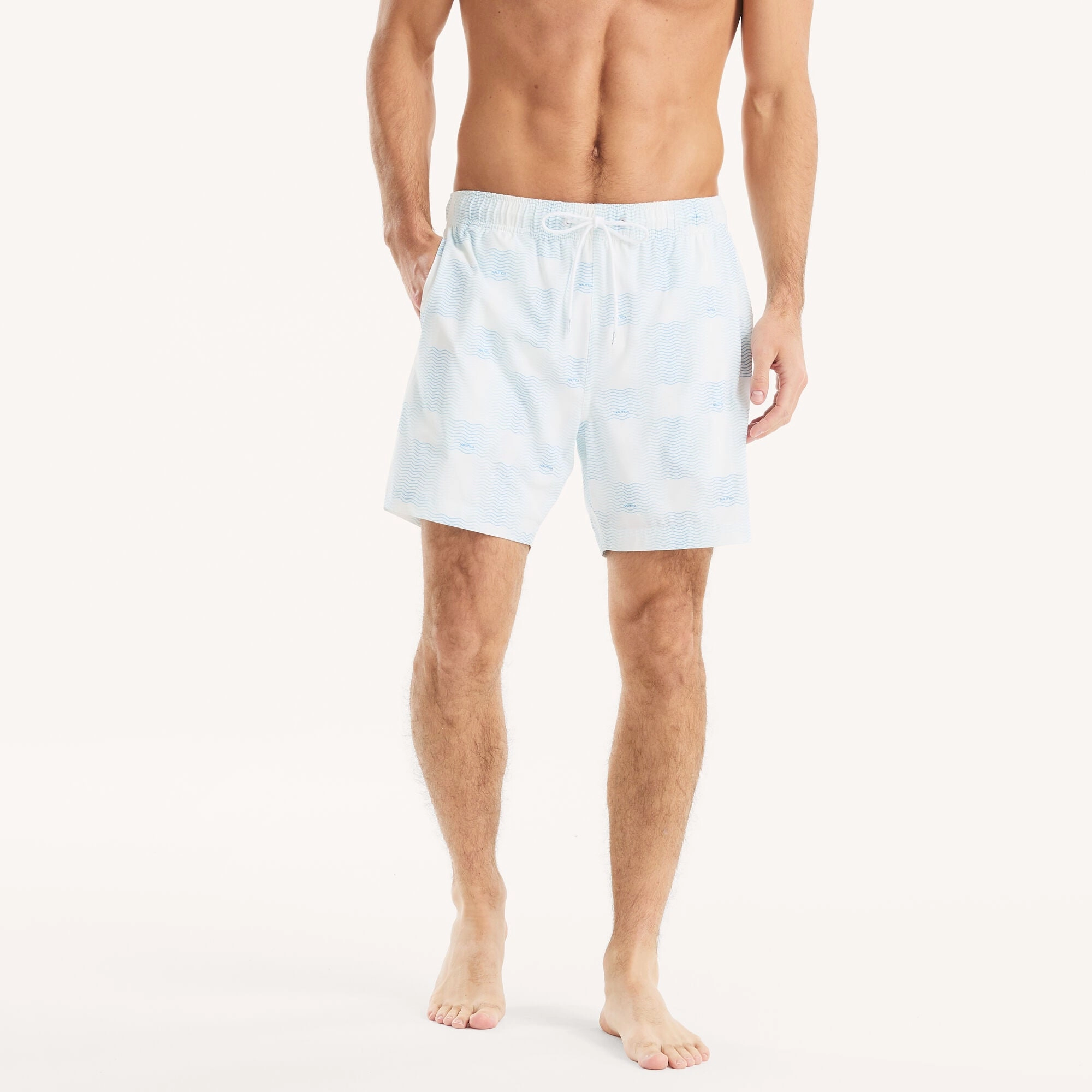 Nautica Mens 6" Quick-Dry Swim