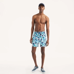 Nautica Mens Beach Boys X Nautica 6" Printed Quick-Dry Swim