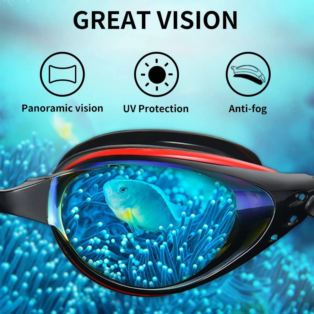 Nearsighted Swim Goggles, Shortsighted Swimming Goggles