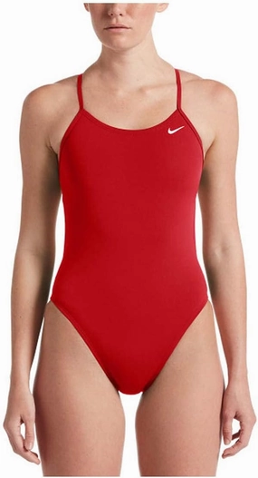 Nike Swim Women's Hydrastrong Solid Cutout One Piece