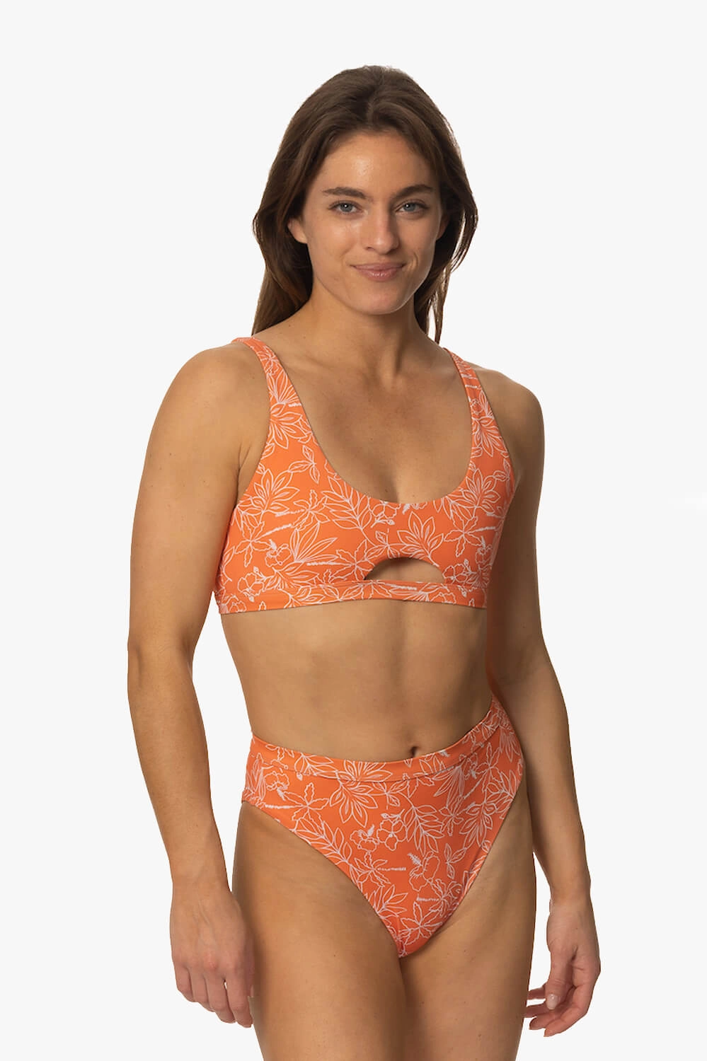Nora Bikini Bottom - Crystal Cove