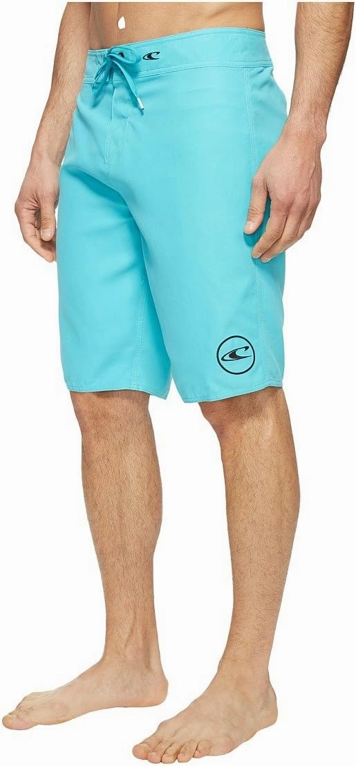 O'NEILL Men's 21 Inch Solid Boardshorts-Water Resistant Swim Trunks for Men with Quick Dry Stretch Fabric and Pockets