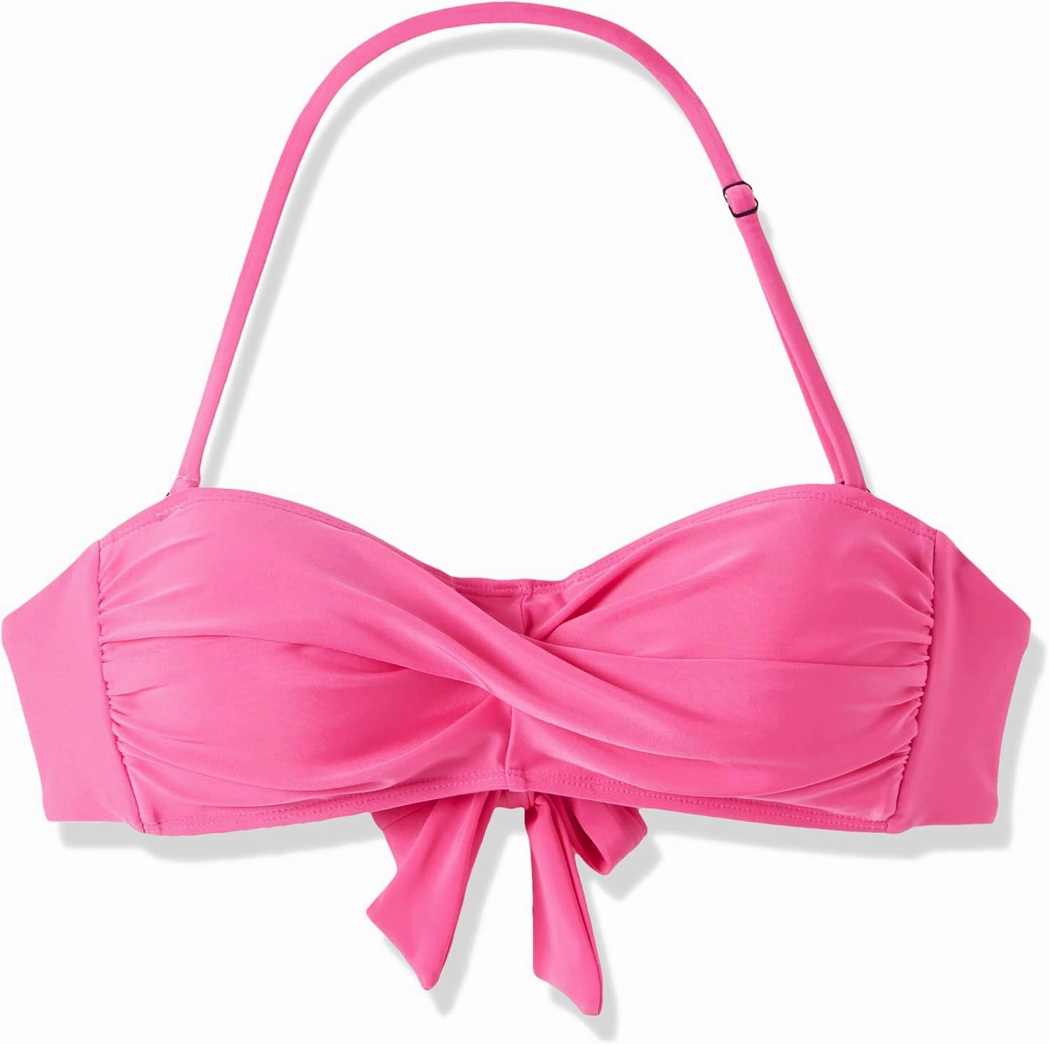 Ocean Blues Women's Strapless Swimsuits for Women Bandeau Bikini Top Tie Back Halter Bathing Suit Top