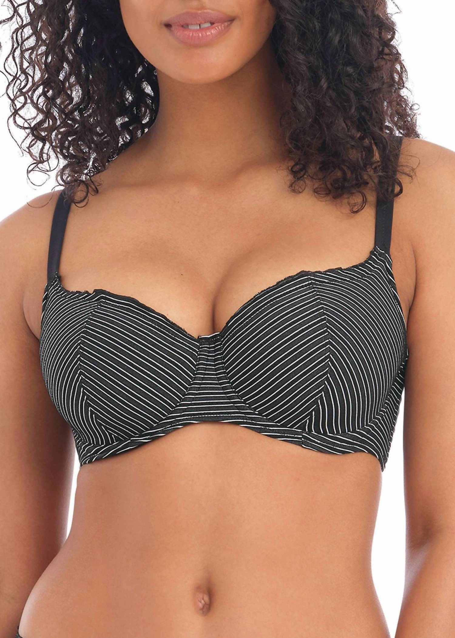 Ocean Calling Sweetheart Top In Midnight