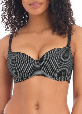 Ocean Calling Sweetheart Top In Midnight