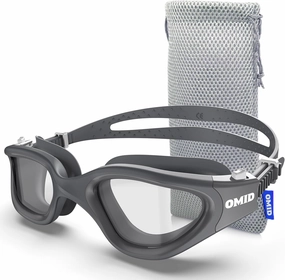 OMID Swim Goggles, P2 Lite Comfortable Anti-Fog Swimming Goggles for Men Women Adults Youth