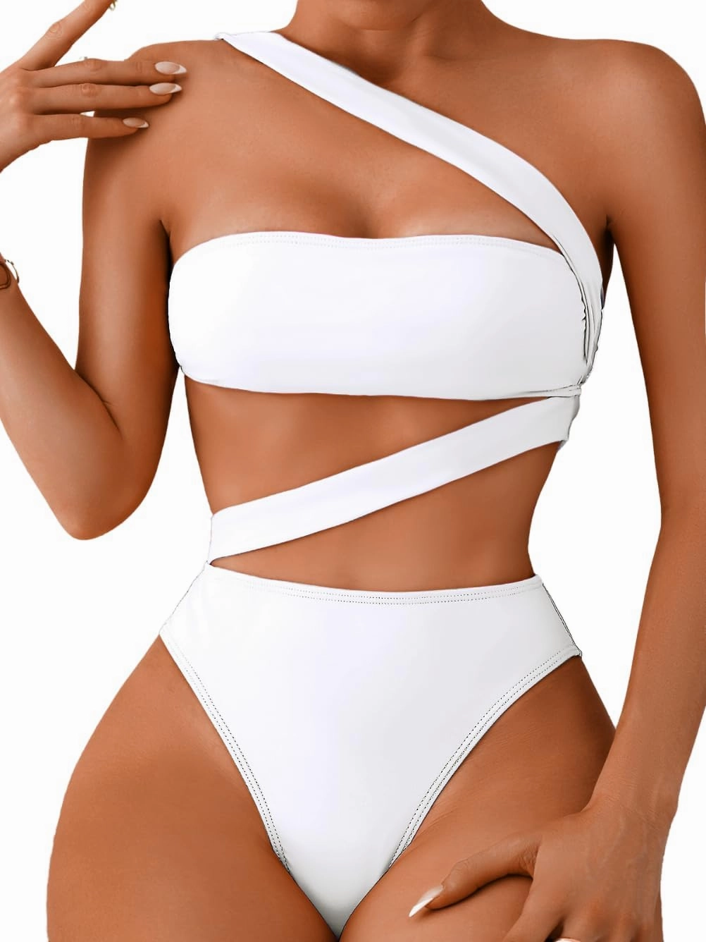 One Piece Swimsuit, Sexy Strappy Monokini, Size Runs Small