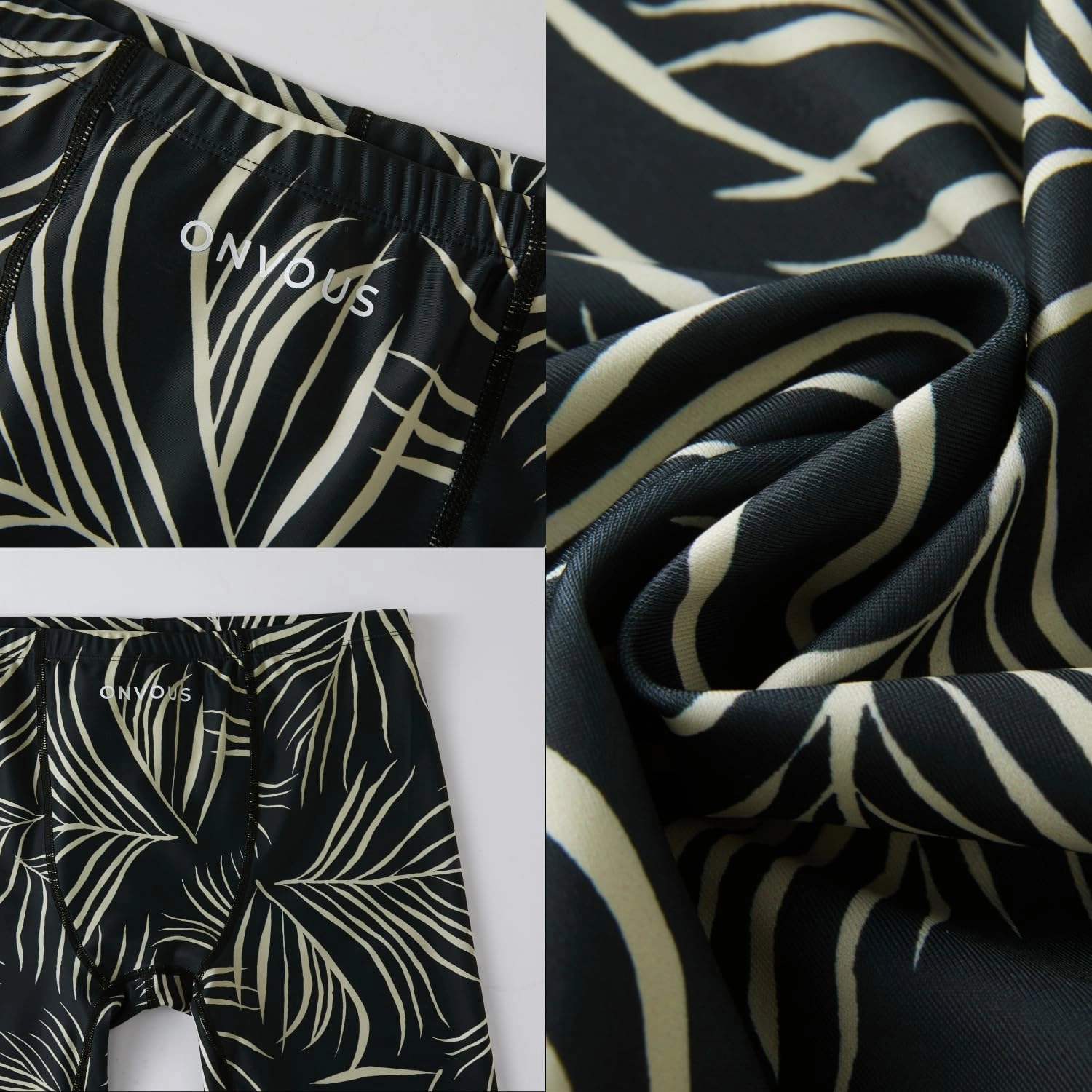 Onvous Swim Jammers for Men | Men's Athletic Swimwear Jammer | Mens Jammer for Swimming | Mens Swim Jammers Size 28-38