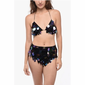 Osree Sequined High-Waisted Bikini Women's Set