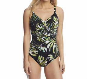 Palm Valley One Piece In Black