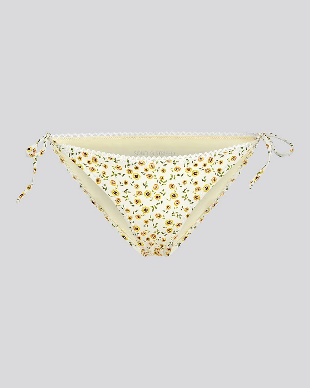 Parker Bikini Bottom Sunflower Print