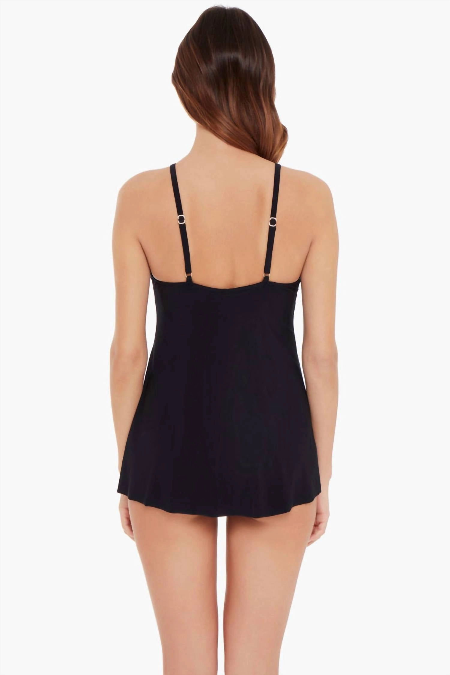 Parker Swim Dress In Black