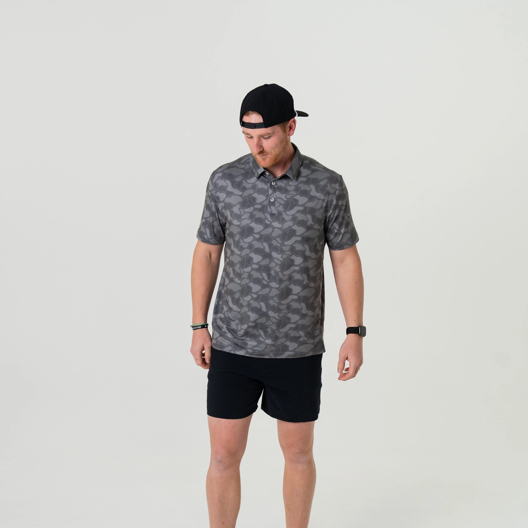 Performance Polo - Stone Camo
