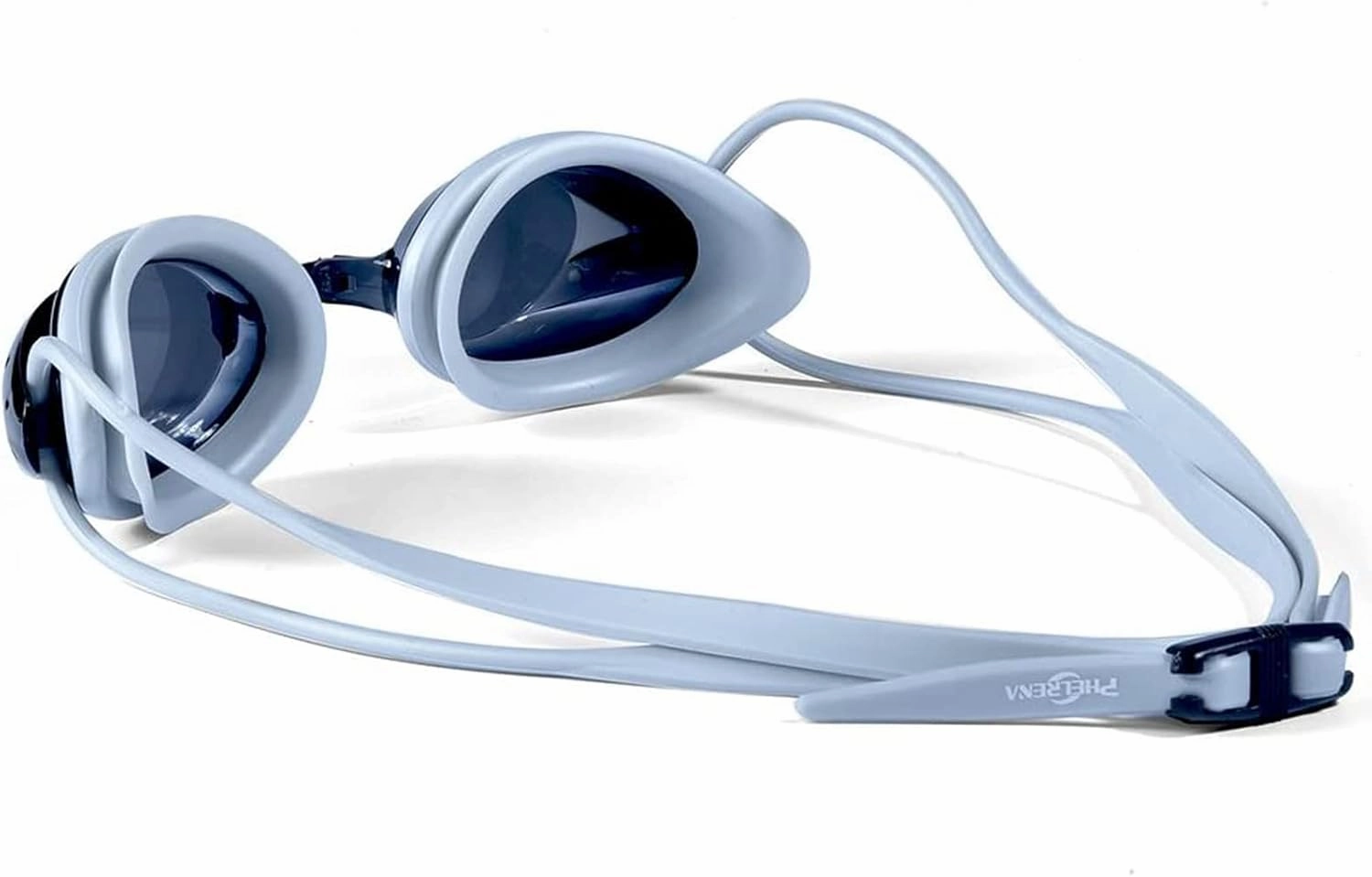 PHELRENA Swimming Goggles 2 pack, Professional Kids Swim Goggles Anti Fog UV Protection Clear Vision No Leaking for Men Women