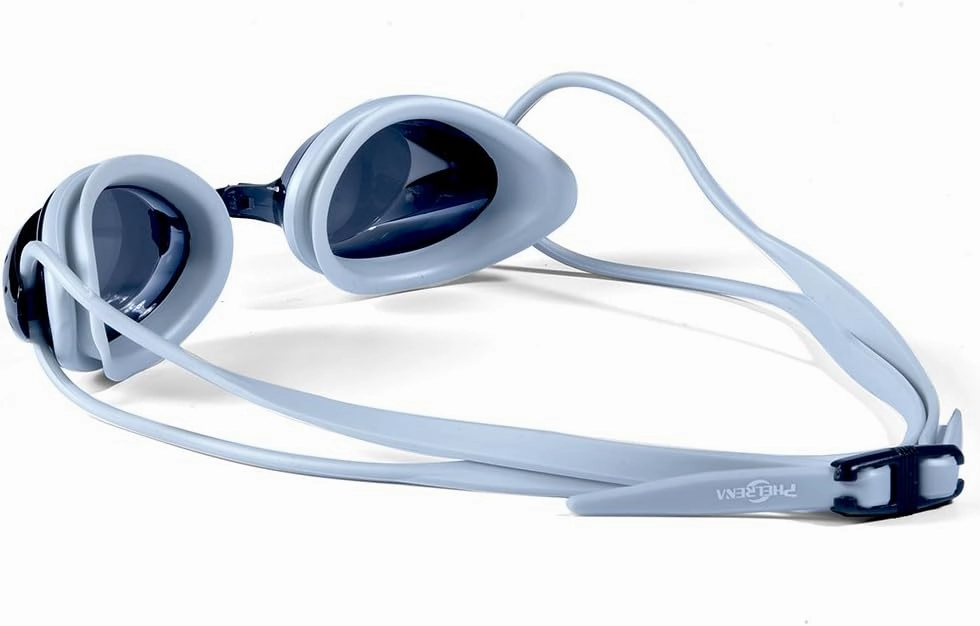 PHELRENA Swimming Goggles, Professional Swim Goggles Anti Fog UV Protection No Leaking for Adult Men Women Kids