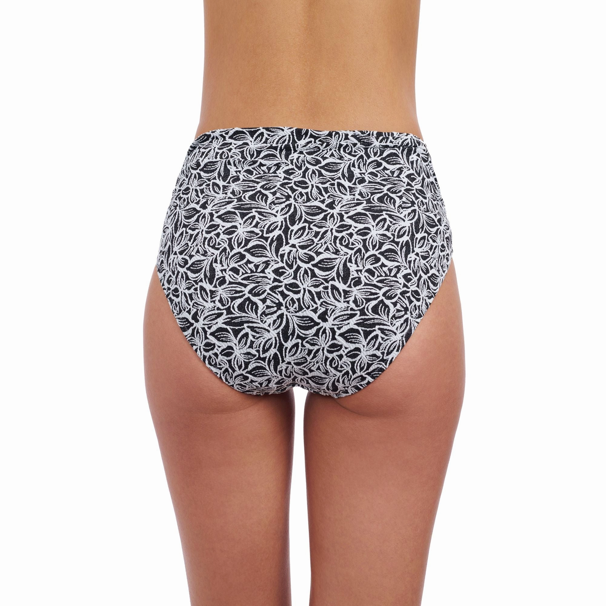 Plumeria Mid-rise Shirred Pant