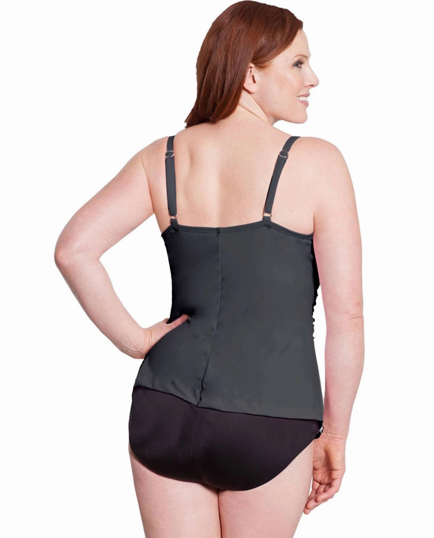 Plus Size Rialto One Piece Swimsuit In Slate