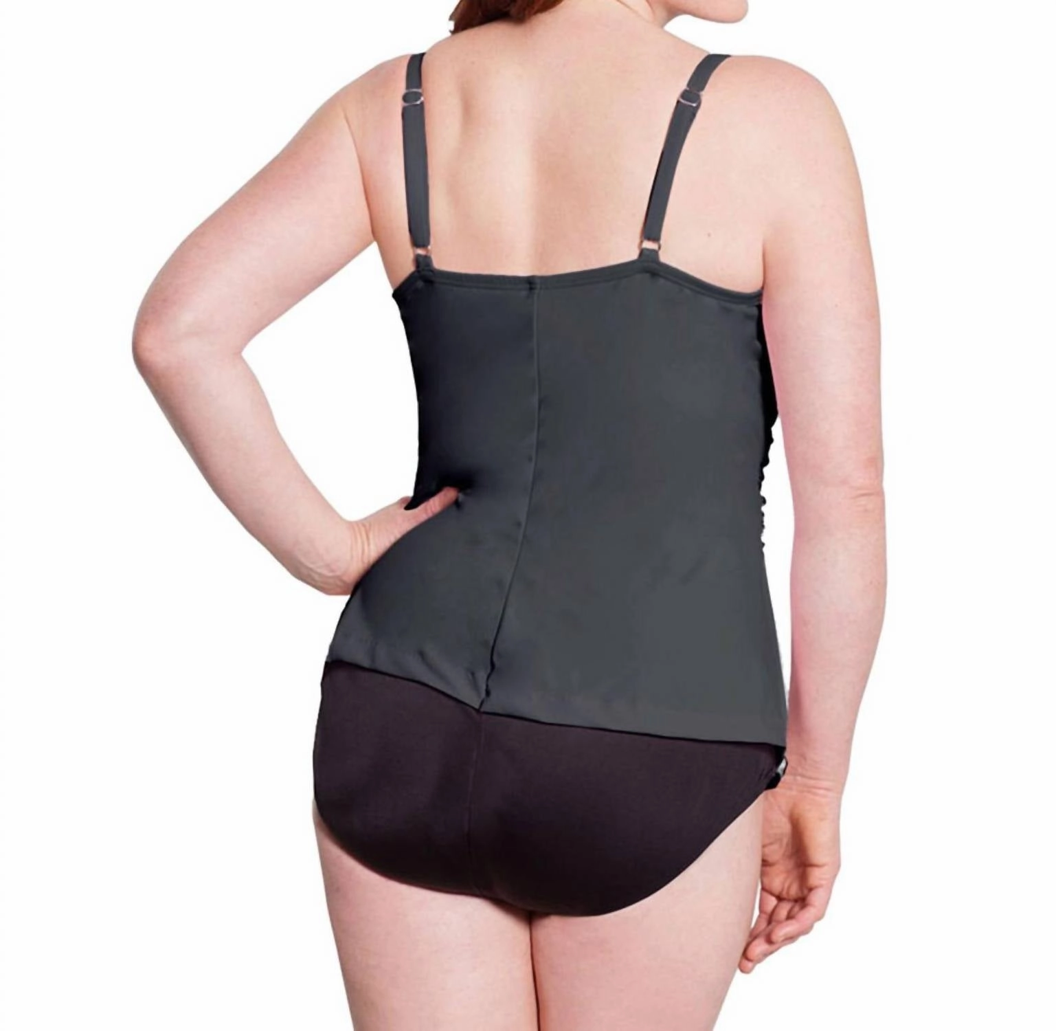 Plus Size Rialto One Piece Swimsuit In Slate