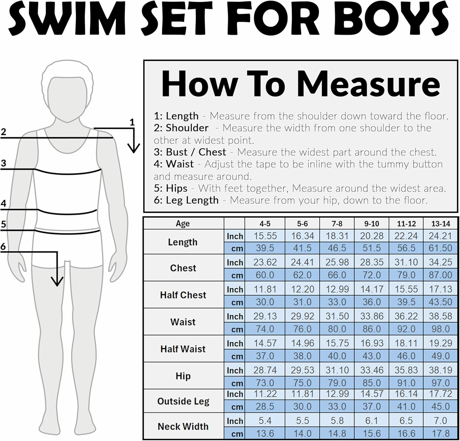 Pokemon Boys Bathing Suit 2 Piece Set Swim Suit with Boys Swim Trunks and Rash Guard
