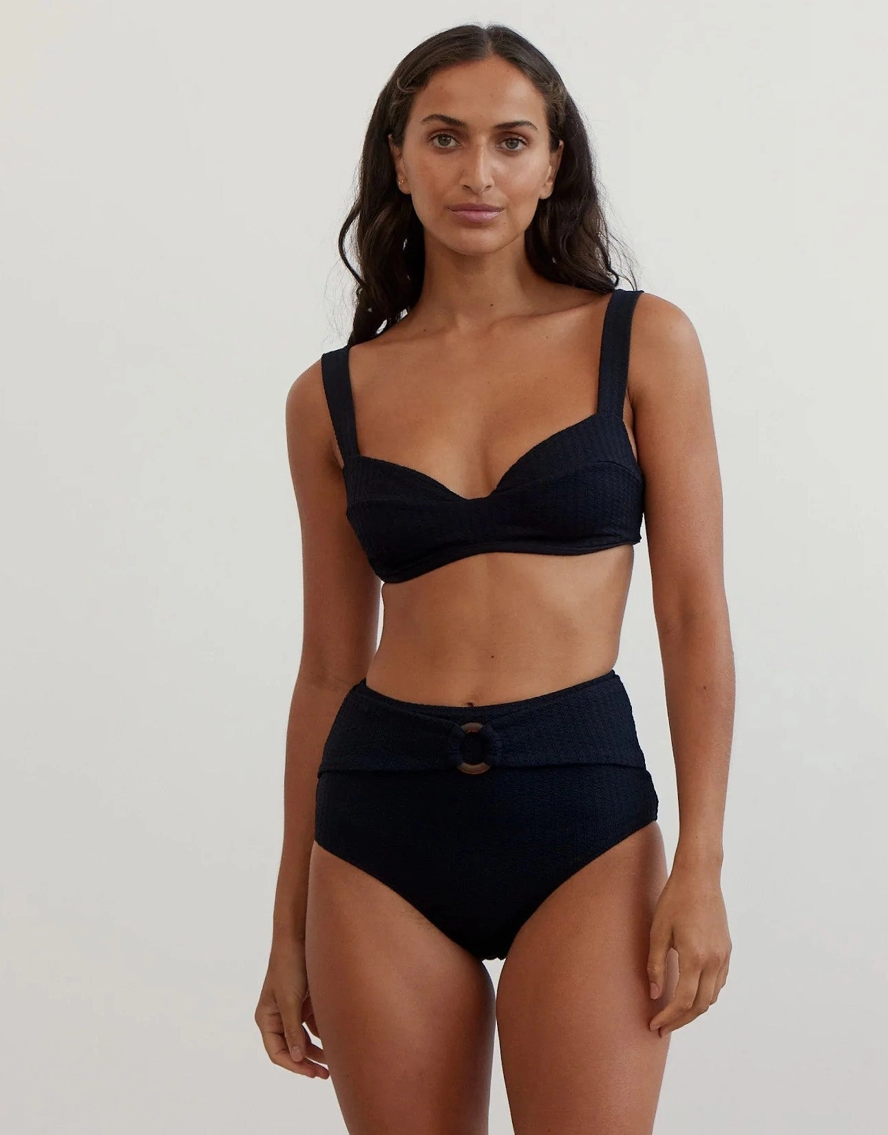 RA Freddy Underwire Bikini Top, Black