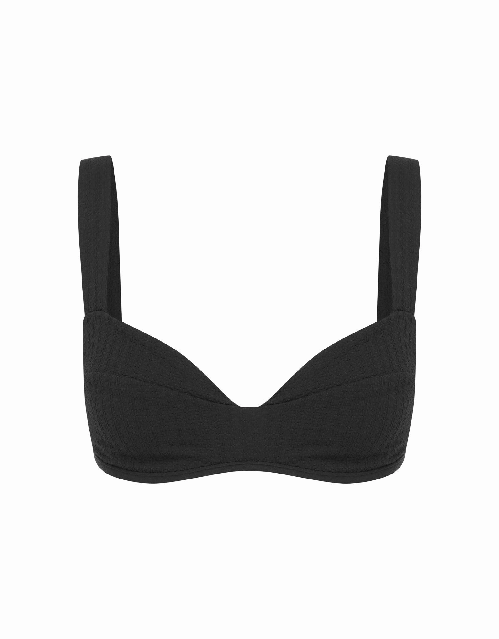 RA Freddy Underwire Bikini Top, Black