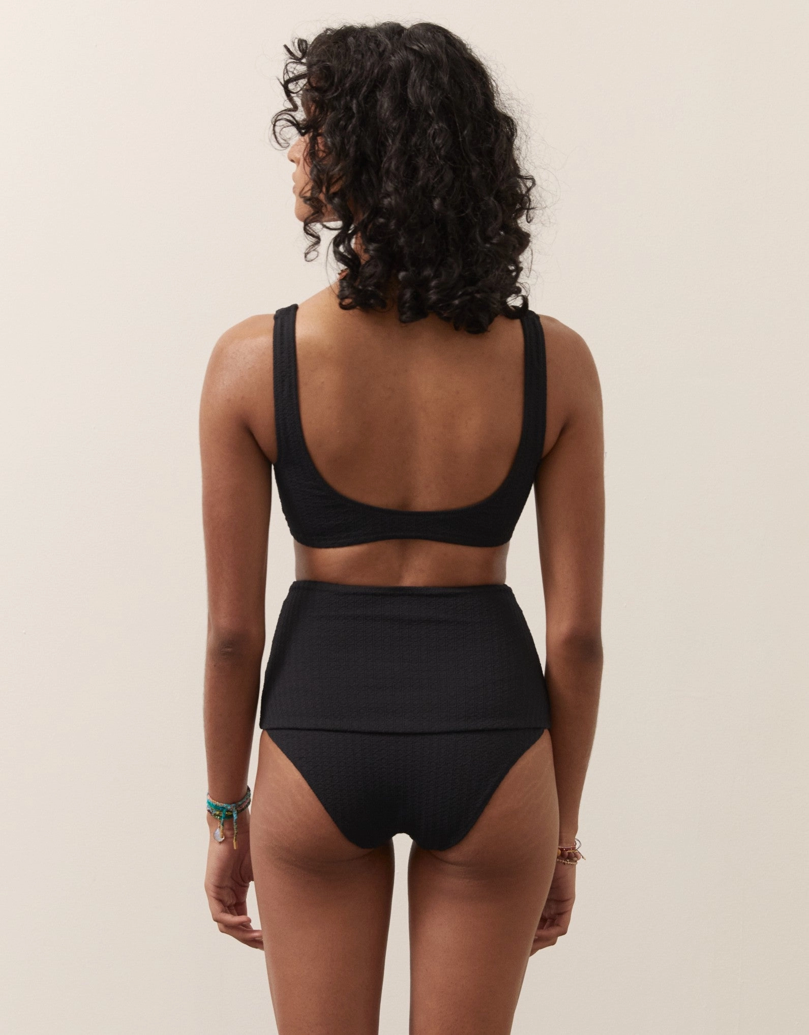RA Remei Bralette Bikini Top Black