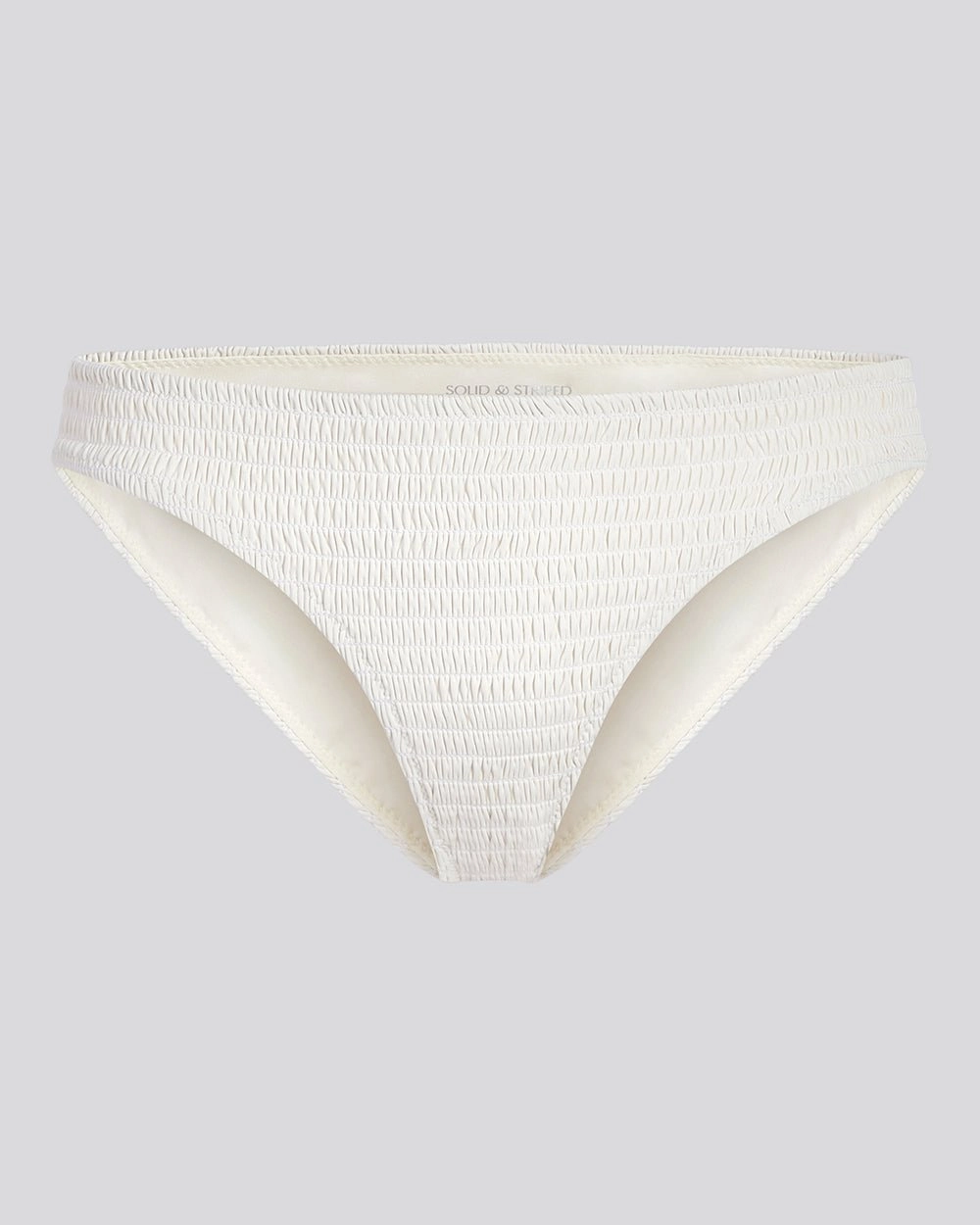 Rachel Smocked Bikini Bottom Brule