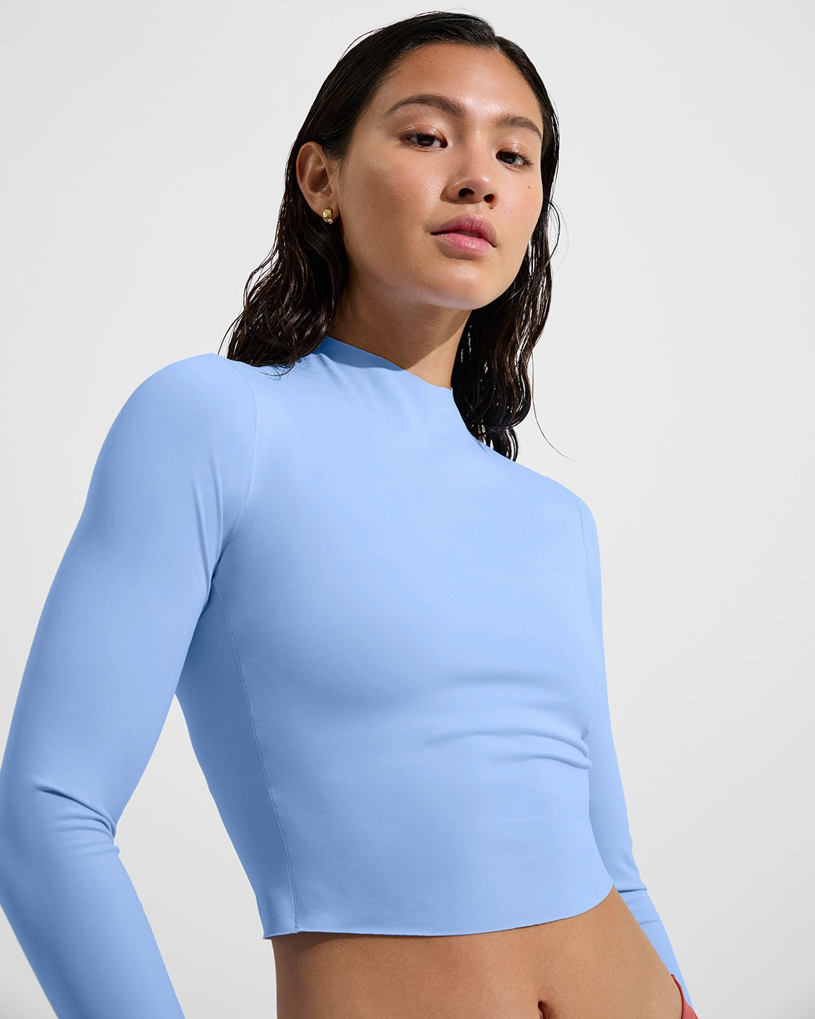 Rays Long Sleeve Top - Blue Skies