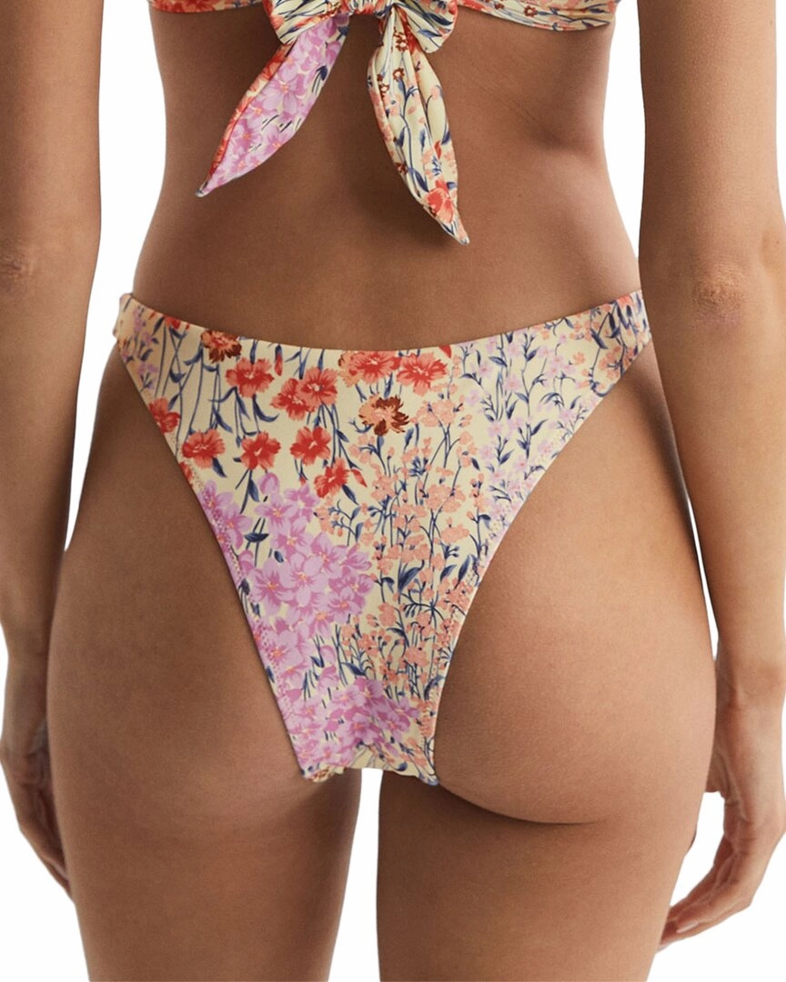 Reiss Lola Floral Print Bikini Bottom