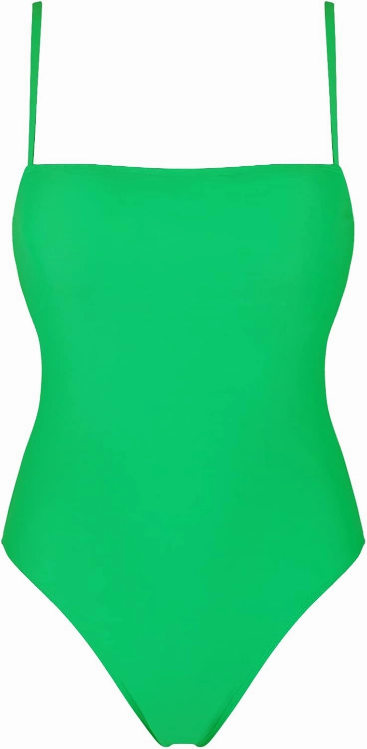 RELLECIGA Women's Bandeau One Piece Swimsuits