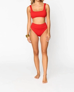 Rita Hot Swimsuit In Red