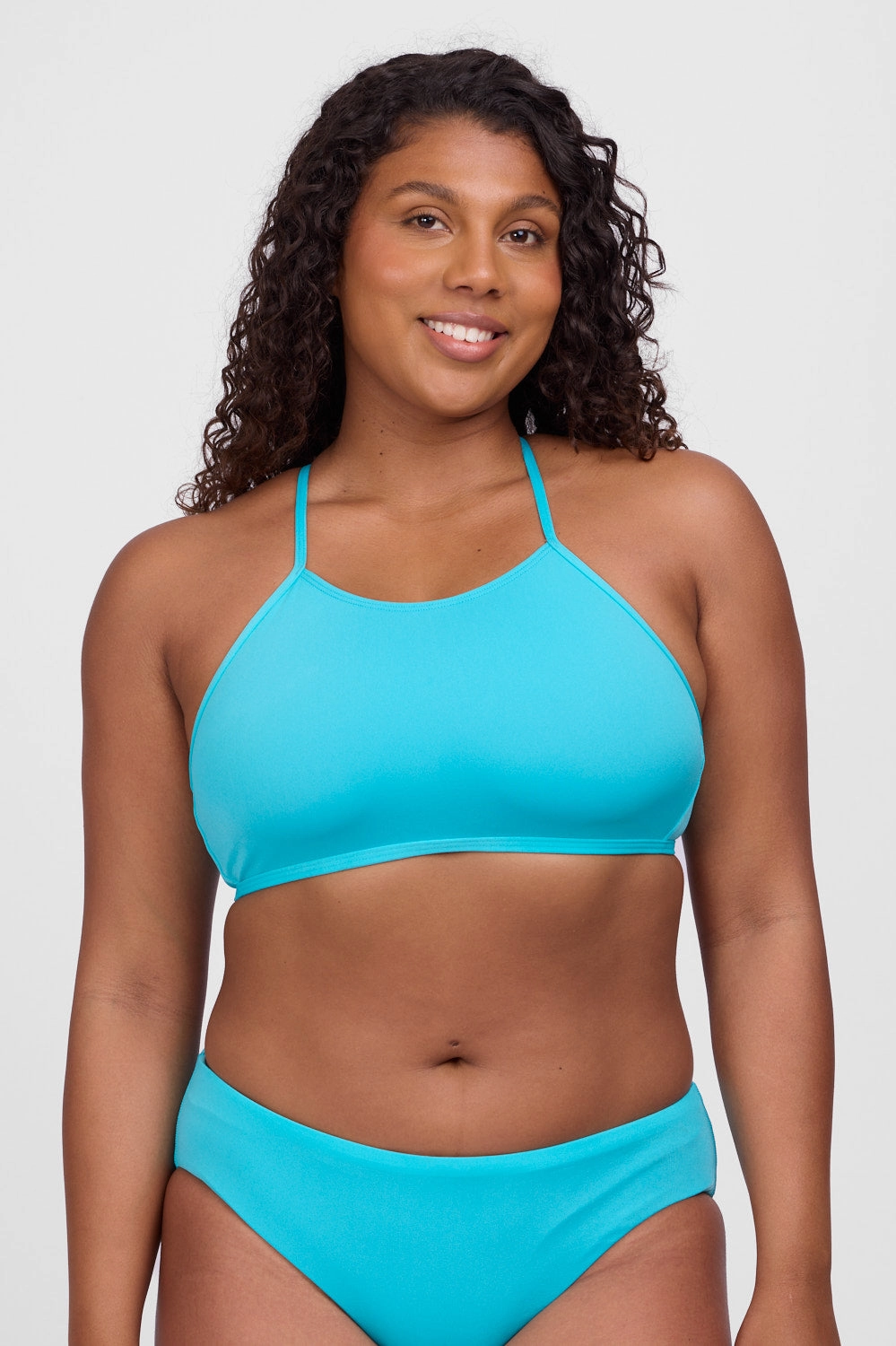 Ruth Bikini Top - Hawaii Blue