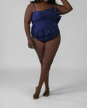 Sarita One-Piece Swimsuit In Navy