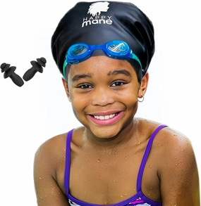 Silicon Swim Cap for Braids and Dreadlock