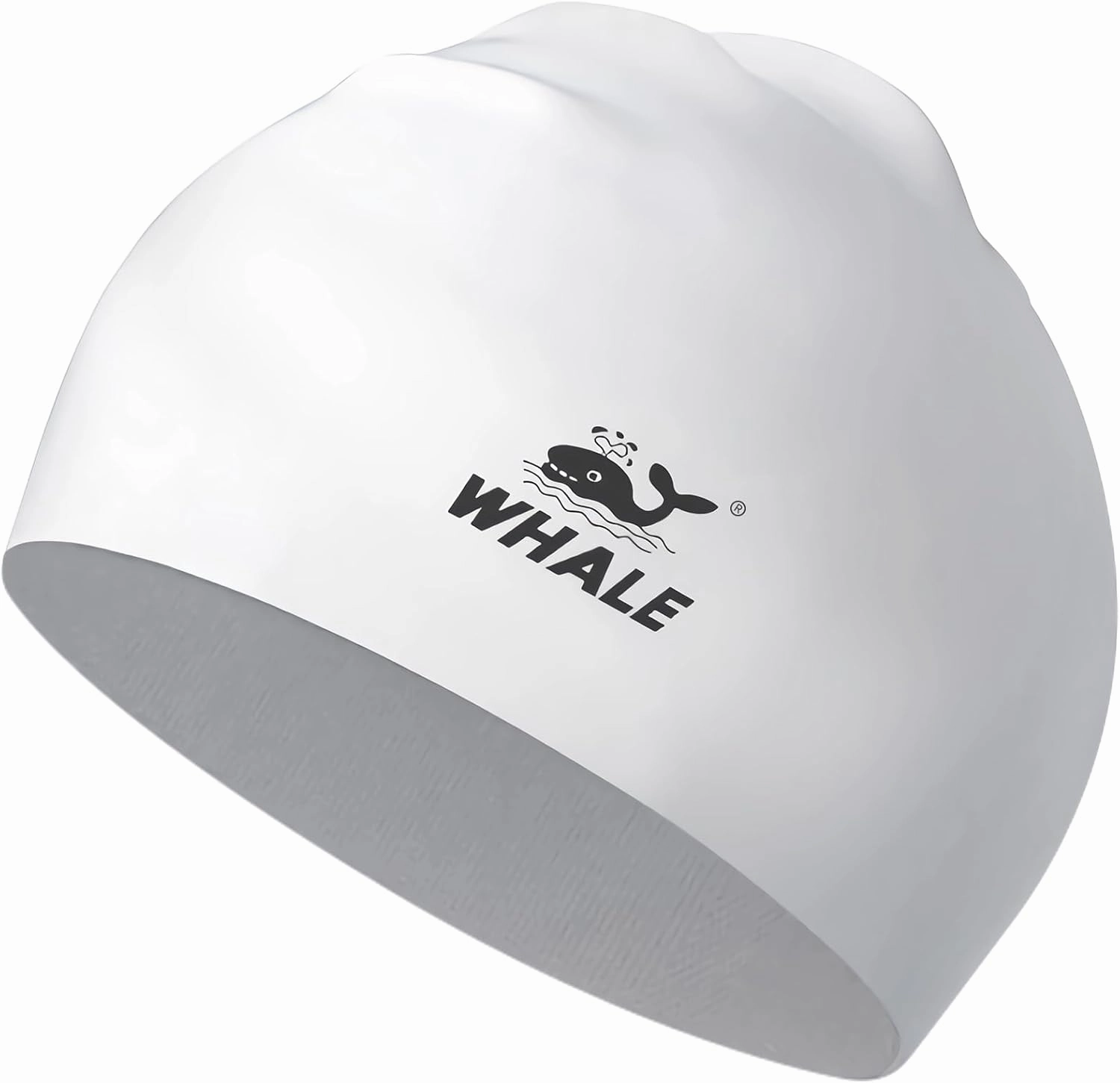 Silicone Swim Cap - Waterproof Non-Slip High Elasticity - Keeps Hair Dry Perfect for Men and Women Large Swimming Cap