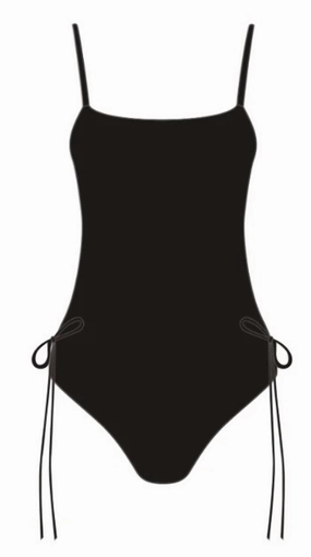 So Solid Milena Cheeky One Piece In Black