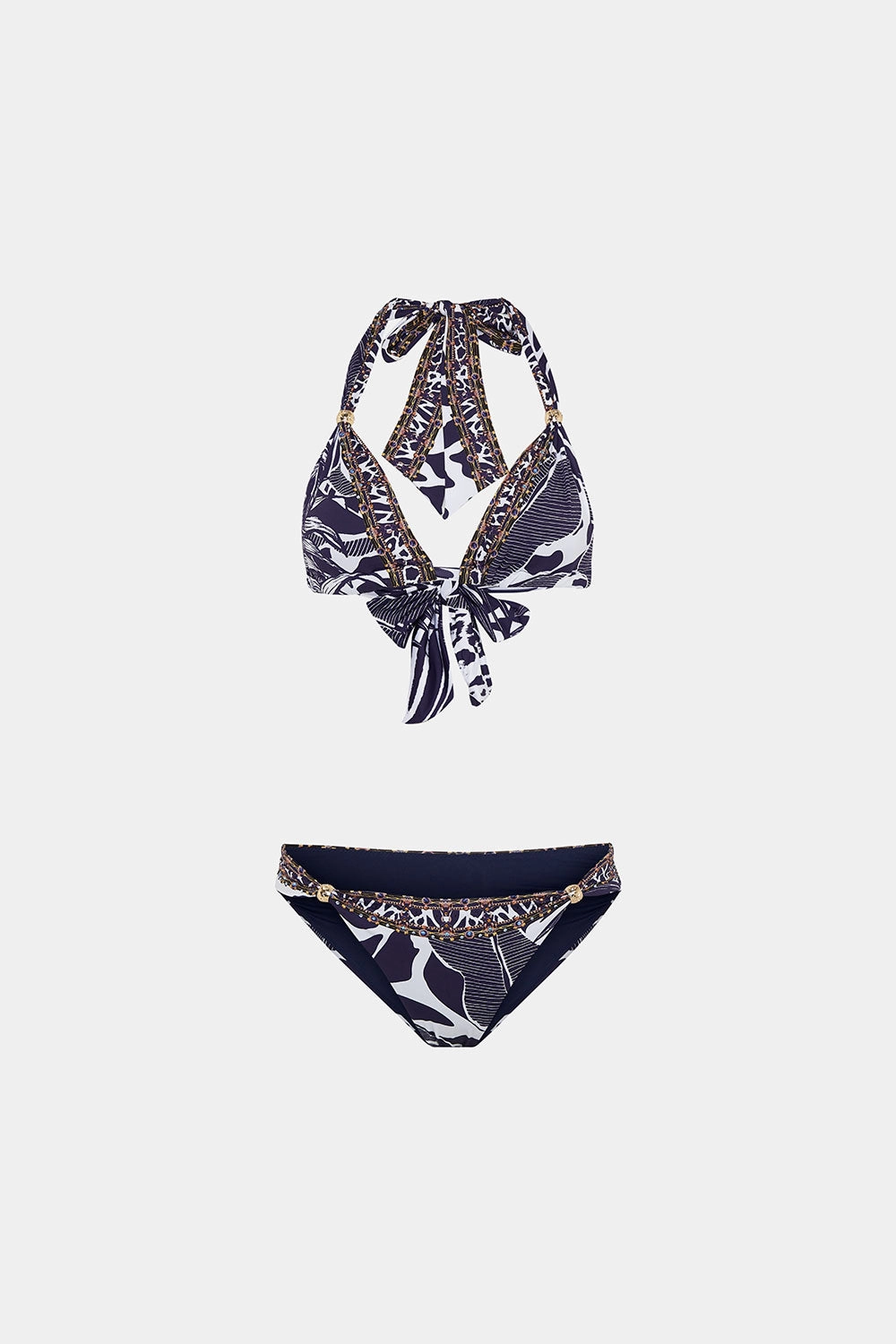 Soft Tie Bikini with Trim, Where's Your Head At