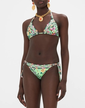 Soft Tie Tri Bikini With Trims, Porcelain Dream, B-C CUps