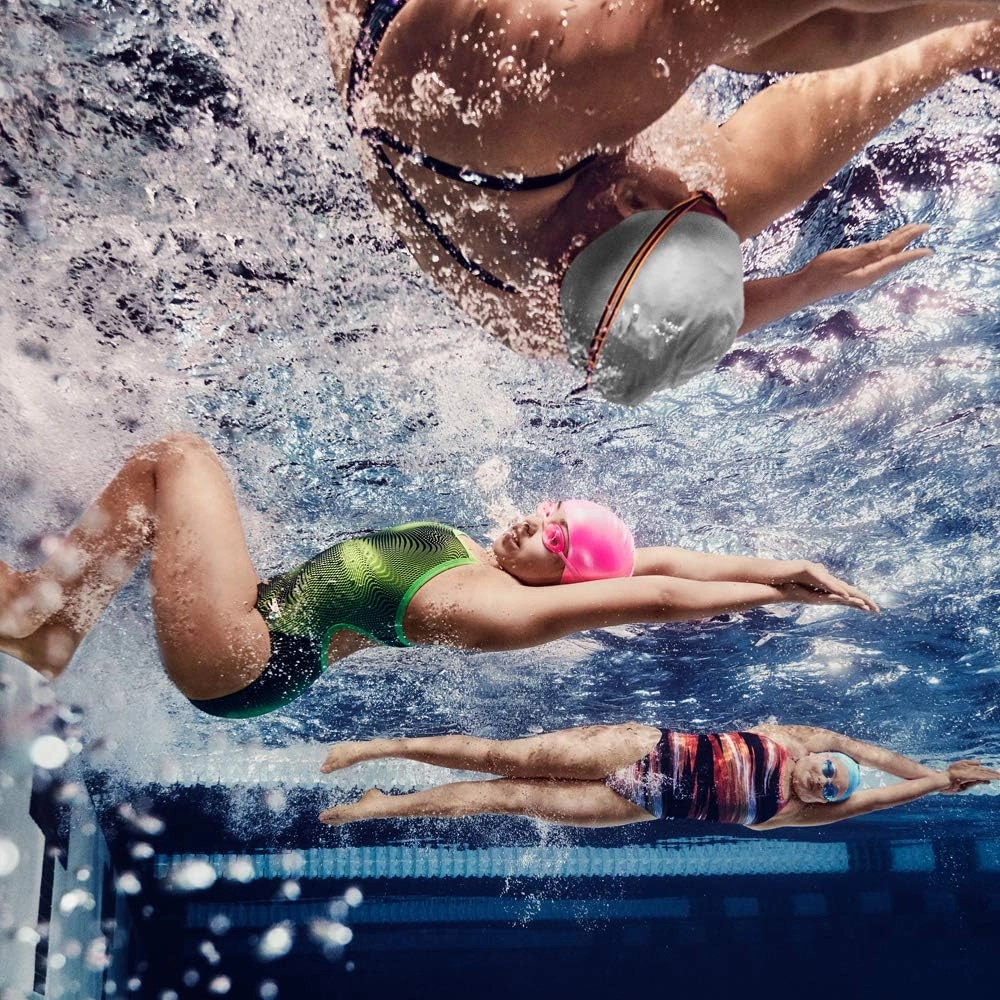 Speedo Jr Youth Latex Swim Cap