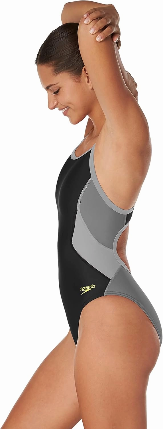Speedo Women's Swimsuit One Piece Prolt Flyback Solid Adult Team Colors