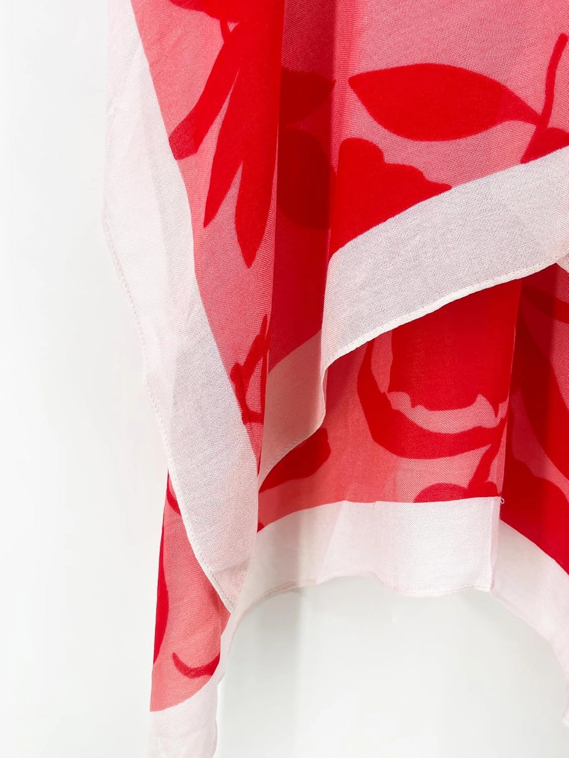 Spicy Sandia Kimonos for Women Floral Beach Cover Up Loose Swimsuit Bathing Suit Coverup Cardigan for Summer Swimwear