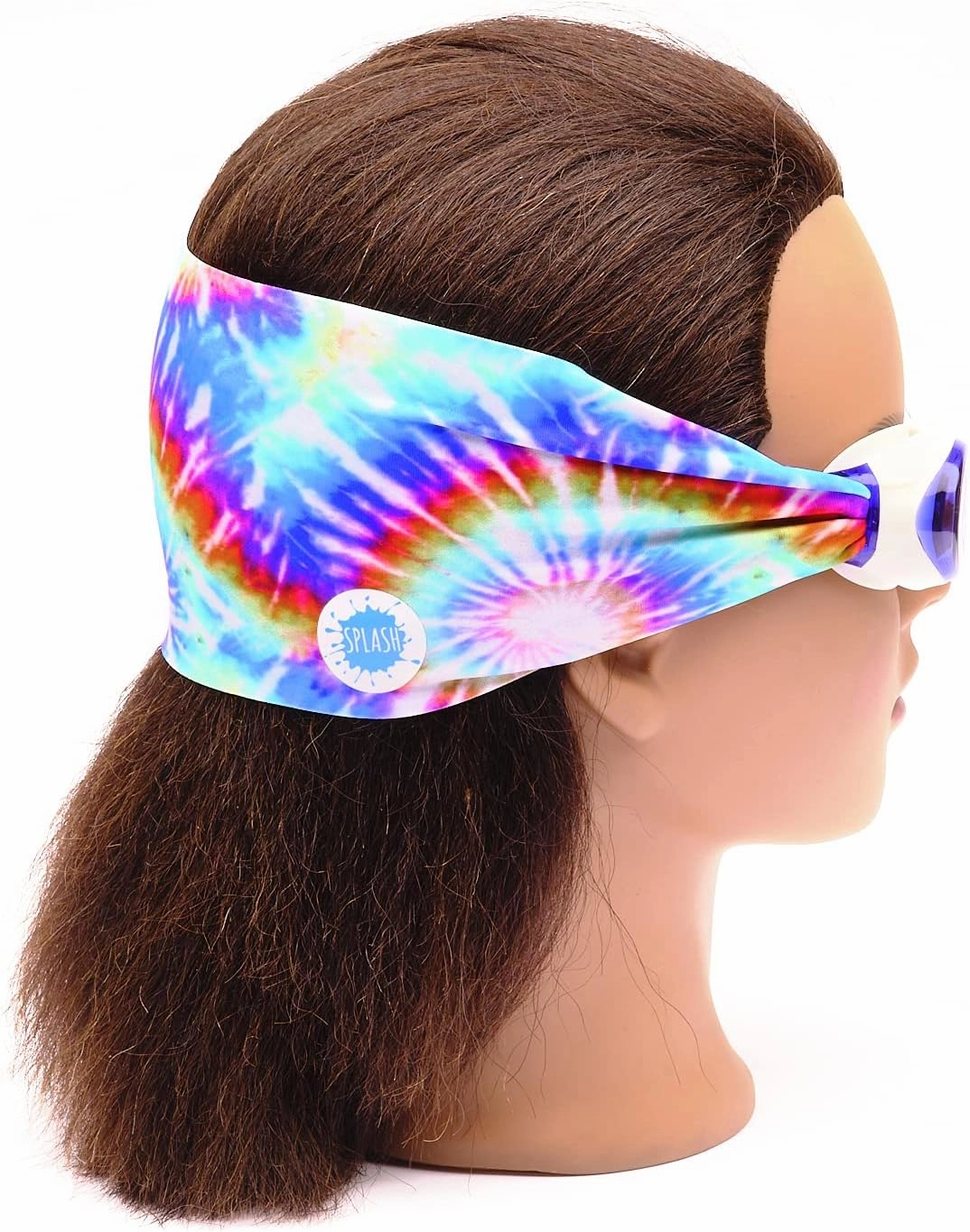 Splash Place SWIM GOGGLES with Fabric Strap - Adult & Kids Swim Goggles - Around The World Theme