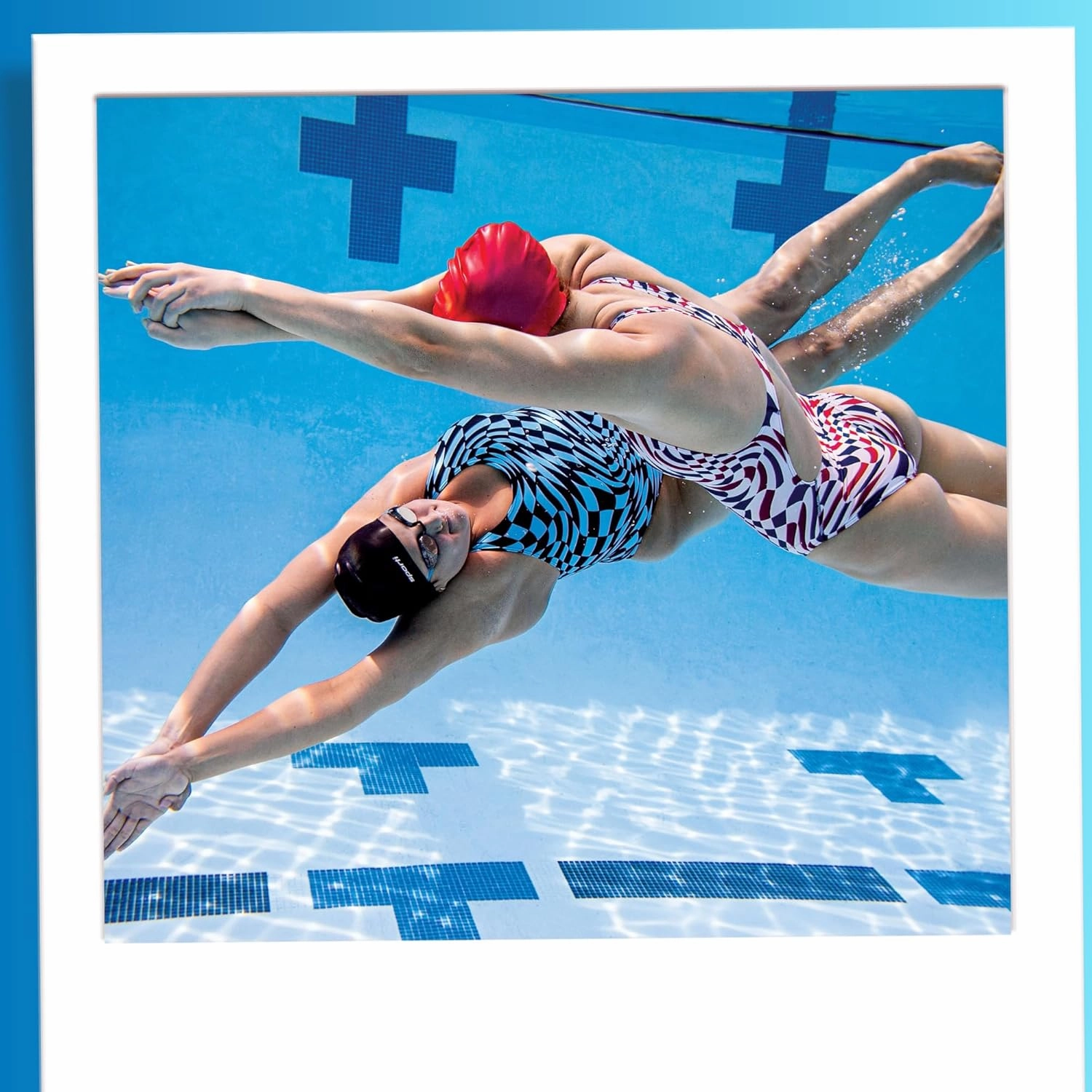 Sporti Silicone Swim Cap for Women & Men, Adult, Vibrant Lightweight Swimming, Non-Slip, Easy Wear, Removal, Protects Hair